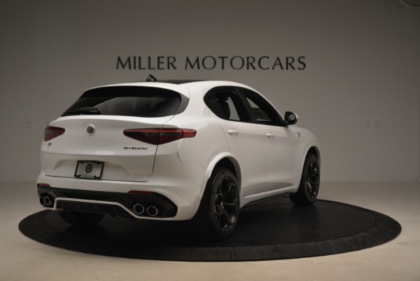 New 2018 Alfa Romeo Stelvio Quadrifoglio for sale Sold at Alfa Romeo of Greenwich in Greenwich CT 06830 7