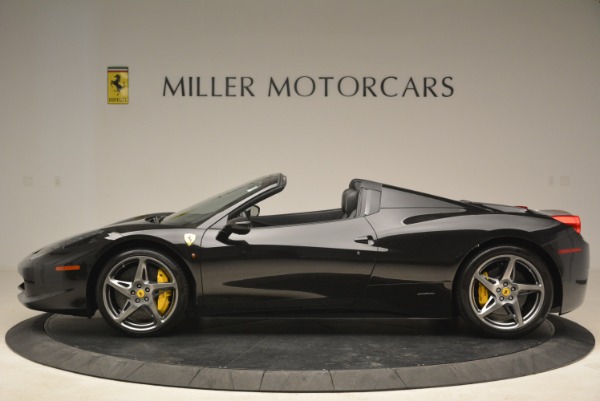 Used 2013 Ferrari 458 Spider for sale Sold at Alfa Romeo of Greenwich in Greenwich CT 06830 3