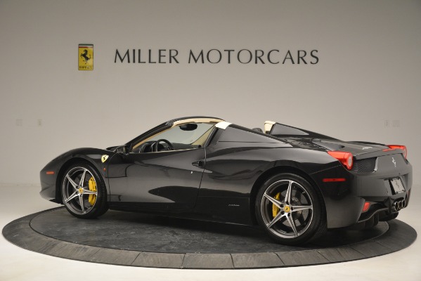 Used 2014 Ferrari 458 Spider for sale Sold at Alfa Romeo of Greenwich in Greenwich CT 06830 4