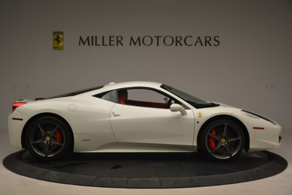 Used 2014 Ferrari 458 Italia for sale Sold at Alfa Romeo of Greenwich in Greenwich CT 06830 9