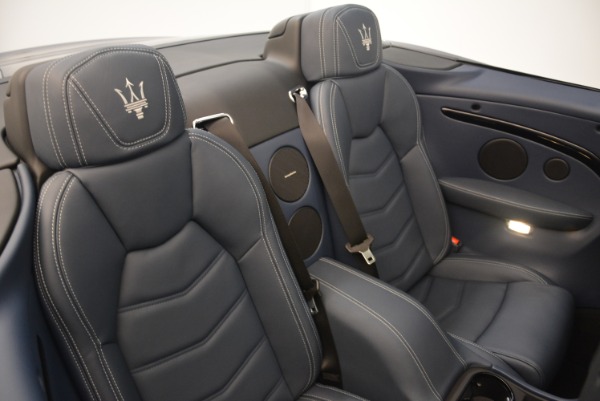 Used 2018 Maserati GranTurismo Sport Convertible for sale Sold at Alfa Romeo of Greenwich in Greenwich CT 06830 26