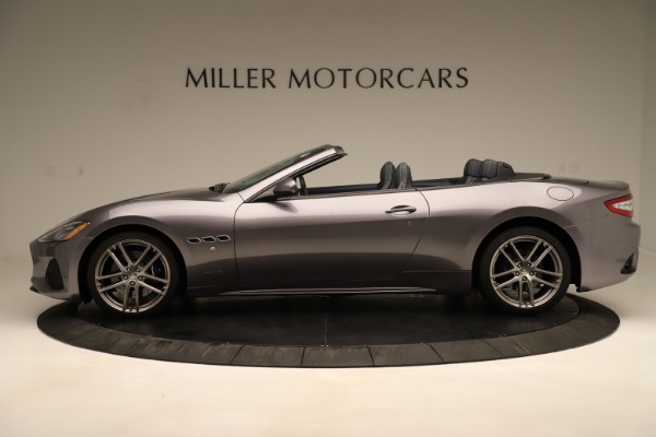 Used 2018 Maserati GranTurismo Sport Convertible for sale Sold at Alfa Romeo of Greenwich in Greenwich CT 06830 3