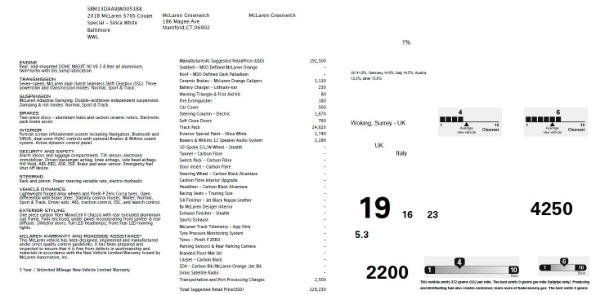 Used 2018 McLaren 570S Track Pack for sale Sold at Alfa Romeo of Greenwich in Greenwich CT 06830 23