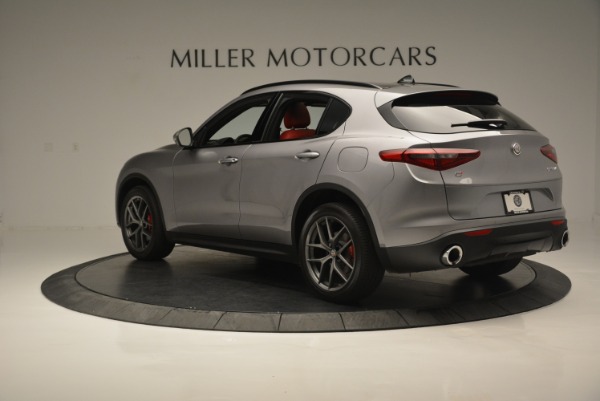 New 2018 Alfa Romeo Stelvio Ti Sport Q4 for sale Sold at Alfa Romeo of Greenwich in Greenwich CT 06830 4