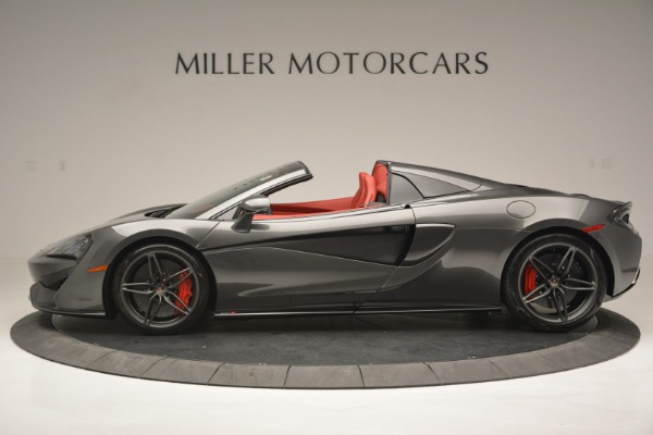 New 2018 McLaren 570S Spider for sale Sold at Alfa Romeo of Greenwich in Greenwich CT 06830 3