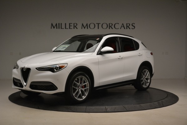 New 2018 Alfa Romeo Stelvio Ti Sport Q4 for sale Sold at Alfa Romeo of Greenwich in Greenwich CT 06830 2