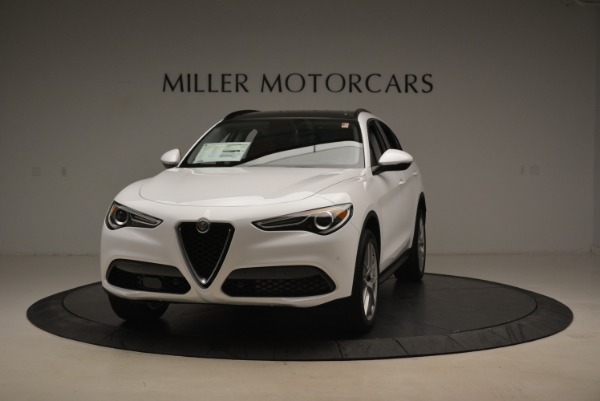 New 2018 Alfa Romeo Stelvio Ti Sport Q4 for sale Sold at Alfa Romeo of Greenwich in Greenwich CT 06830 1