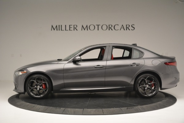 New 2018 Alfa Romeo Giulia Ti Sport Q4 for sale Sold at Alfa Romeo of Greenwich in Greenwich CT 06830 3