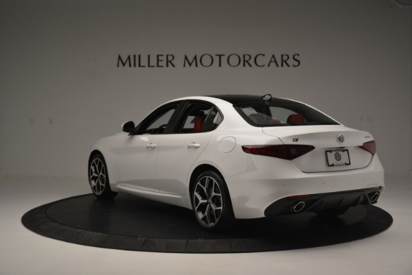 New 2018 Alfa Romeo Giulia Ti Sport Q4 for sale Sold at Alfa Romeo of Greenwich in Greenwich CT 06830 5