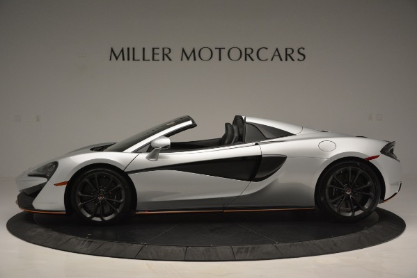 Used 2018 McLaren 570S Spider for sale Sold at Alfa Romeo of Greenwich in Greenwich CT 06830 3