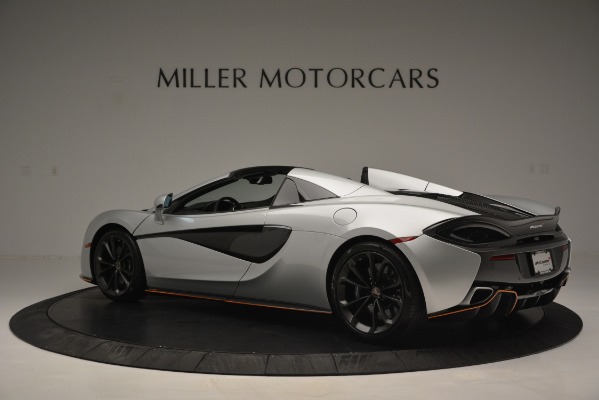 Used 2018 McLaren 570S Spider for sale Sold at Alfa Romeo of Greenwich in Greenwich CT 06830 4