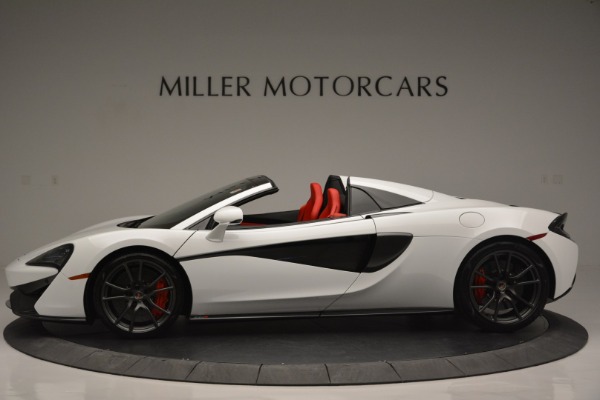 Used 2018 McLaren 570S Spider for sale Sold at Alfa Romeo of Greenwich in Greenwich CT 06830 3