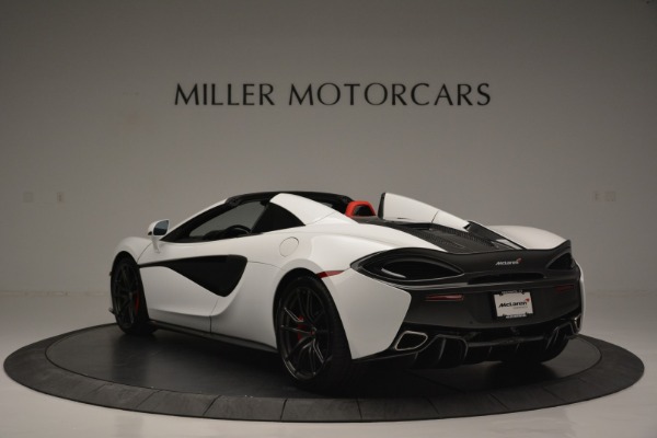 Used 2018 McLaren 570S Spider for sale Sold at Alfa Romeo of Greenwich in Greenwich CT 06830 5