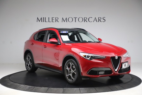 Used 2018 Alfa Romeo Stelvio Sport Q4 for sale Sold at Alfa Romeo of Greenwich in Greenwich CT 06830 11