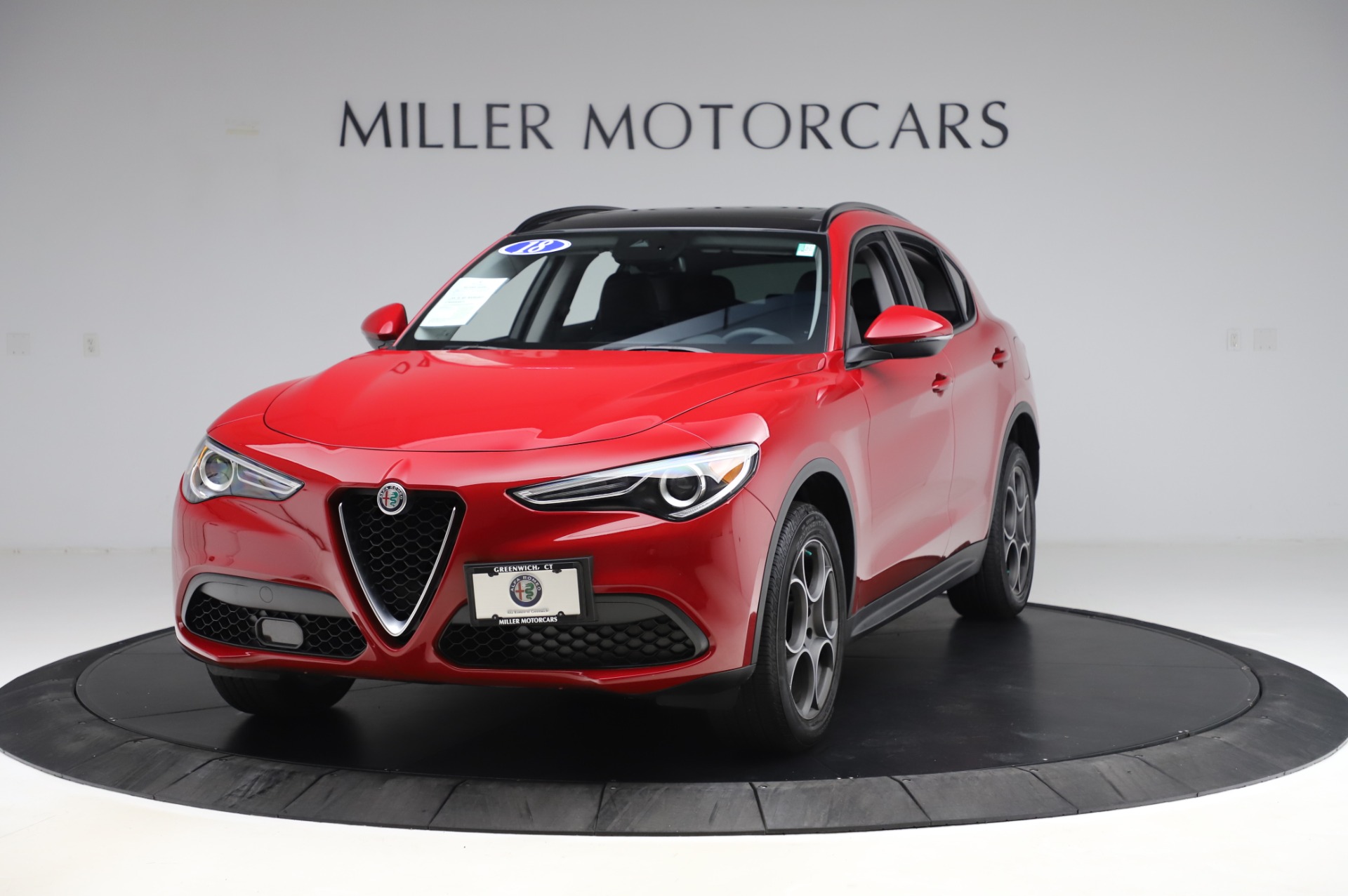 Used 2018 Alfa Romeo Stelvio Sport Q4 for sale Sold at Alfa Romeo of Greenwich in Greenwich CT 06830 1