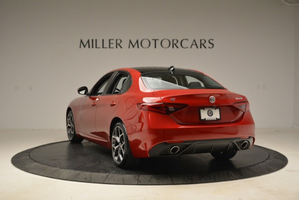 New 2018 Alfa Romeo Giulia Ti Sport Q4 for sale Sold at Alfa Romeo of Greenwich in Greenwich CT 06830 5