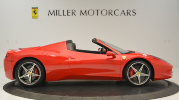 Used 2015 Ferrari 458 Spider for sale Sold at Alfa Romeo of Greenwich in Greenwich CT 06830 10