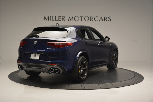 New 2018 Alfa Romeo Stelvio Quadrifoglio for sale Sold at Alfa Romeo of Greenwich in Greenwich CT 06830 7