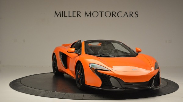 Used 2015 McLaren 650S Spider Convertible for sale Sold at Alfa Romeo of Greenwich in Greenwich CT 06830 11