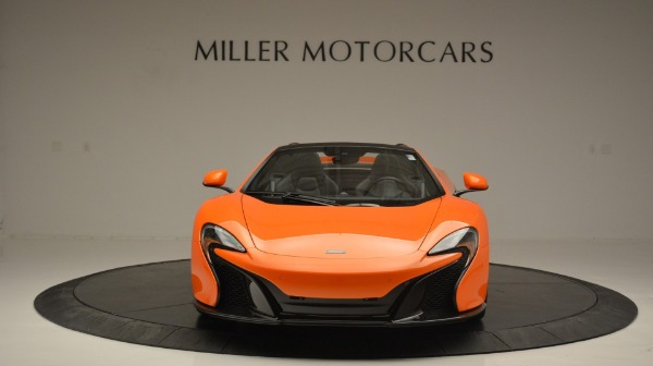 Used 2015 McLaren 650S Spider Convertible for sale Sold at Alfa Romeo of Greenwich in Greenwich CT 06830 12