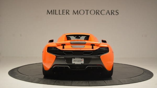 Used 2015 McLaren 650S Spider Convertible for sale Sold at Alfa Romeo of Greenwich in Greenwich CT 06830 18