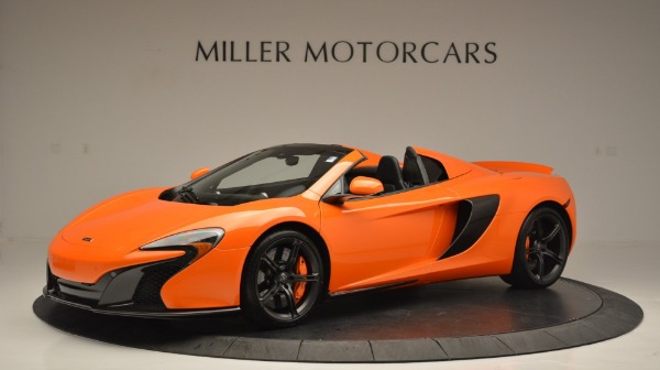 Used 2015 McLaren 650S Spider Convertible for sale Sold at Alfa Romeo of Greenwich in Greenwich CT 06830 2