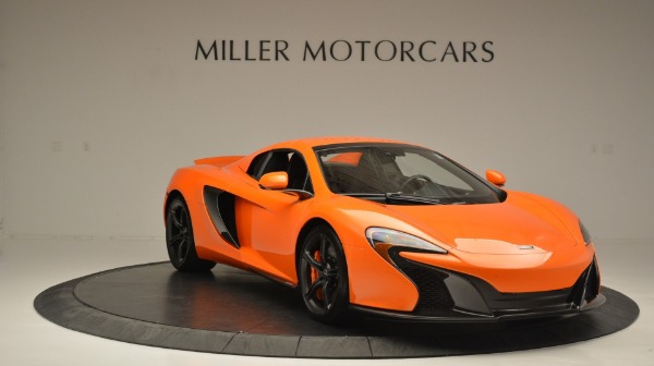 Used 2015 McLaren 650S Spider Convertible for sale Sold at Alfa Romeo of Greenwich in Greenwich CT 06830 21