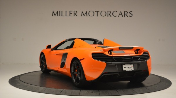 Used 2015 McLaren 650S Spider Convertible for sale Sold at Alfa Romeo of Greenwich in Greenwich CT 06830 5