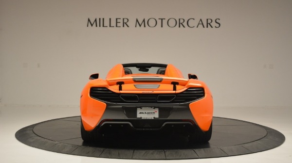 Used 2015 McLaren 650S Spider Convertible for sale Sold at Alfa Romeo of Greenwich in Greenwich CT 06830 6