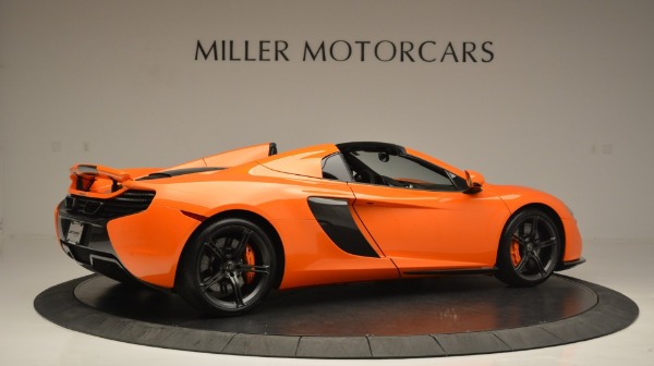 Used 2015 McLaren 650S Spider Convertible for sale Sold at Alfa Romeo of Greenwich in Greenwich CT 06830 8