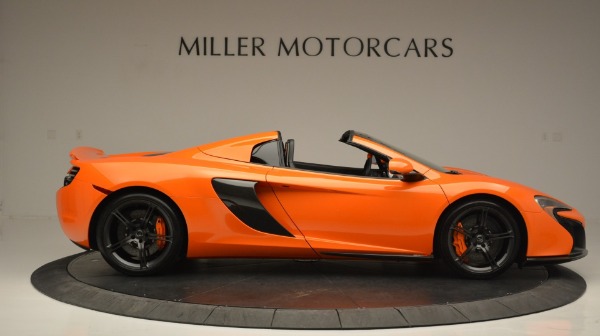 Used 2015 McLaren 650S Spider Convertible for sale Sold at Alfa Romeo of Greenwich in Greenwich CT 06830 9