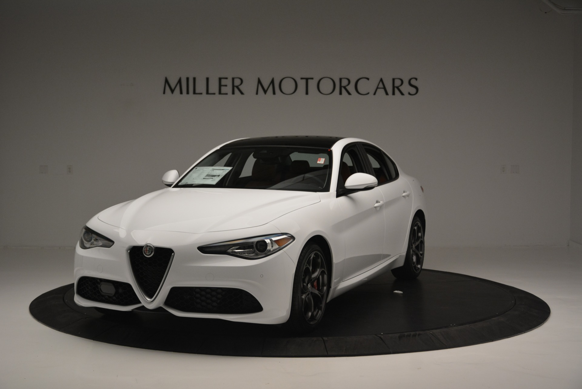 New 2018 Alfa Romeo Giulia Ti Sport Q4 for sale Sold at Alfa Romeo of Greenwich in Greenwich CT 06830 1