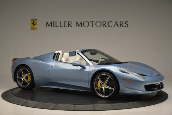 Used 2012 Ferrari 458 Spider for sale Sold at Alfa Romeo of Greenwich in Greenwich CT 06830 10