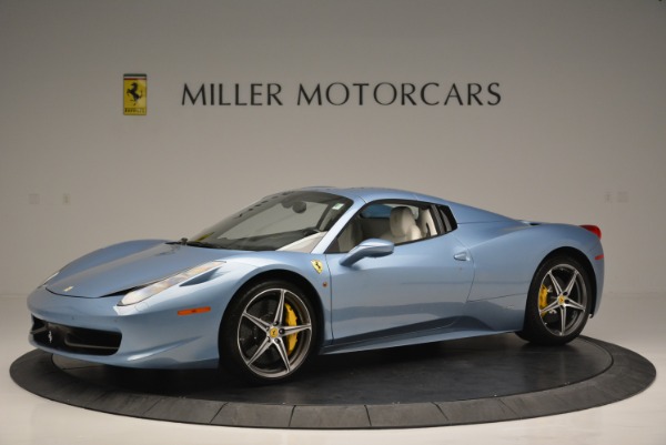 Used 2012 Ferrari 458 Spider for sale Sold at Alfa Romeo of Greenwich in Greenwich CT 06830 14