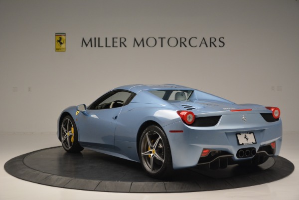 Used 2012 Ferrari 458 Spider for sale Sold at Alfa Romeo of Greenwich in Greenwich CT 06830 17