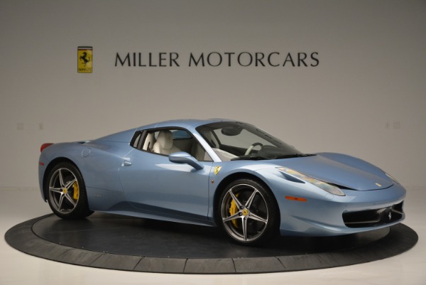 Used 2012 Ferrari 458 Spider for sale Sold at Alfa Romeo of Greenwich in Greenwich CT 06830 22