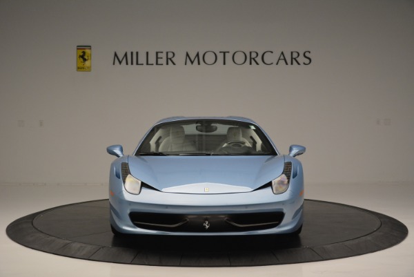 Used 2012 Ferrari 458 Spider for sale Sold at Alfa Romeo of Greenwich in Greenwich CT 06830 24