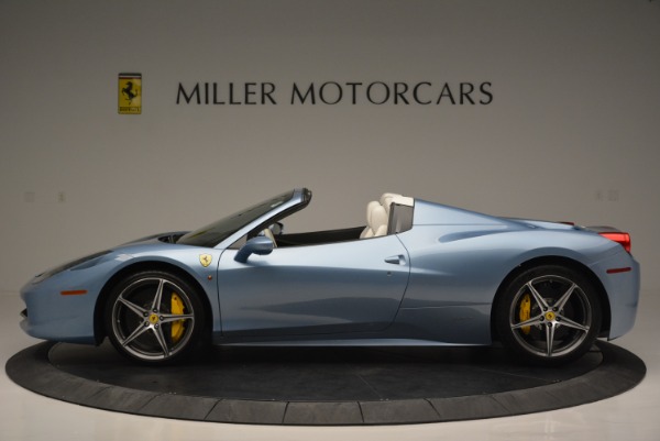 Used 2012 Ferrari 458 Spider for sale Sold at Alfa Romeo of Greenwich in Greenwich CT 06830 3