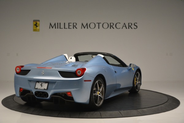 Used 2012 Ferrari 458 Spider for sale Sold at Alfa Romeo of Greenwich in Greenwich CT 06830 7