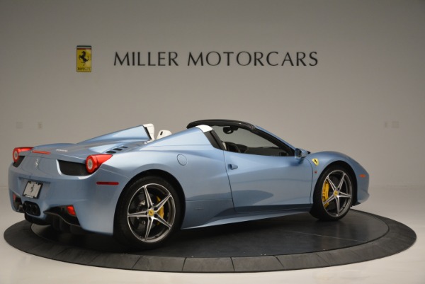 Used 2012 Ferrari 458 Spider for sale Sold at Alfa Romeo of Greenwich in Greenwich CT 06830 8