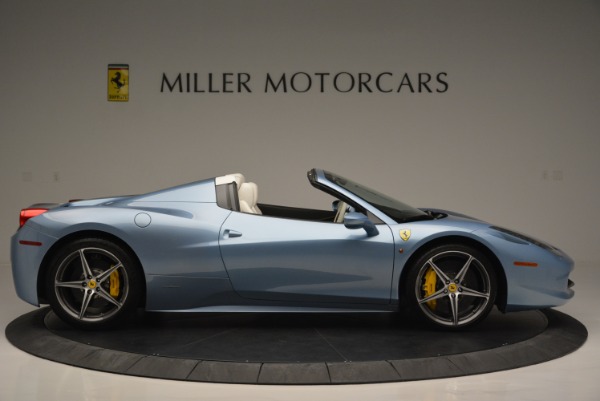 Used 2012 Ferrari 458 Spider for sale Sold at Alfa Romeo of Greenwich in Greenwich CT 06830 9