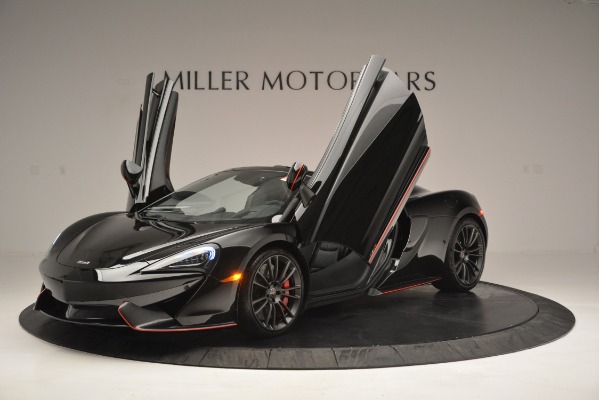 Used 2018 McLaren 570S Spider for sale Sold at Alfa Romeo of Greenwich in Greenwich CT 06830 14