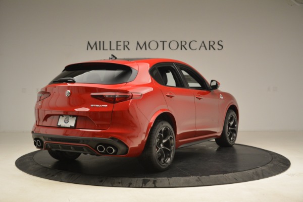 New 2018 Alfa Romeo Stelvio Quadrifoglio for sale Sold at Alfa Romeo of Greenwich in Greenwich CT 06830 7