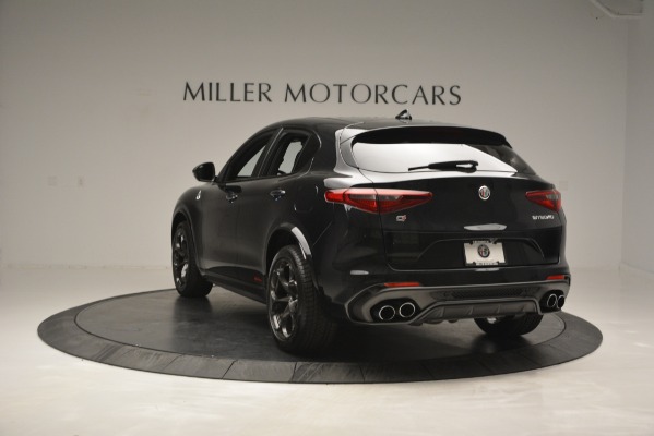 New 2018 Alfa Romeo Stelvio Quadrifoglio for sale Sold at Alfa Romeo of Greenwich in Greenwich CT 06830 5