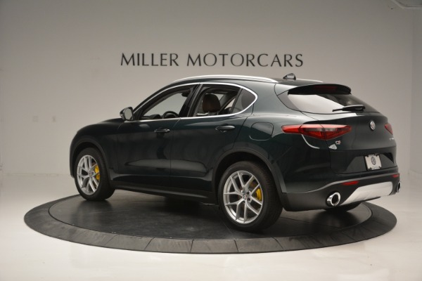 New 2018 Alfa Romeo Stelvio Ti Lusso Q4 for sale Sold at Alfa Romeo of Greenwich in Greenwich CT 06830 4