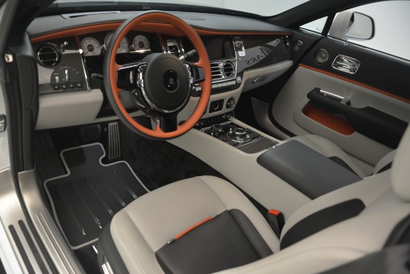 Used 2018 Rolls-Royce Wraith Black Badge Nebula Collection for sale Sold at Alfa Romeo of Greenwich in Greenwich CT 06830 15