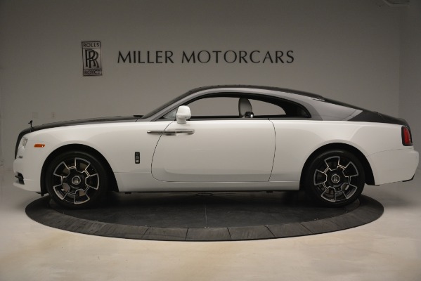 Used 2018 Rolls-Royce Wraith Black Badge Nebula Collection for sale Sold at Alfa Romeo of Greenwich in Greenwich CT 06830 3