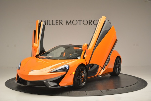 New 2019 McLaren 570S Spider Convertible for sale Sold at Alfa Romeo of Greenwich in Greenwich CT 06830 14