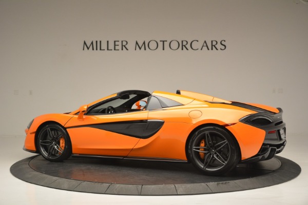 New 2019 McLaren 570S Spider Convertible for sale Sold at Alfa Romeo of Greenwich in Greenwich CT 06830 4