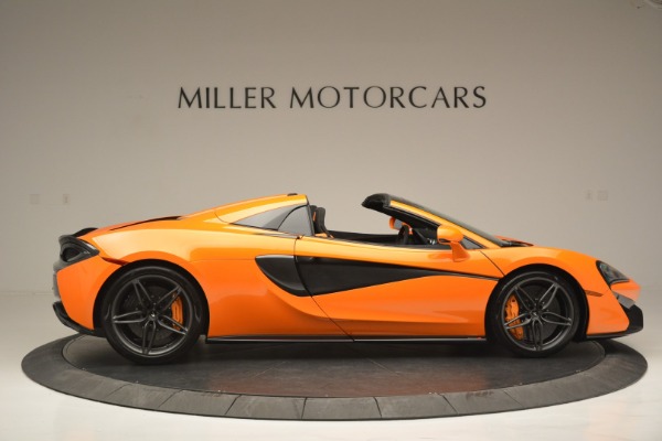 New 2019 McLaren 570S Spider Convertible for sale Sold at Alfa Romeo of Greenwich in Greenwich CT 06830 9